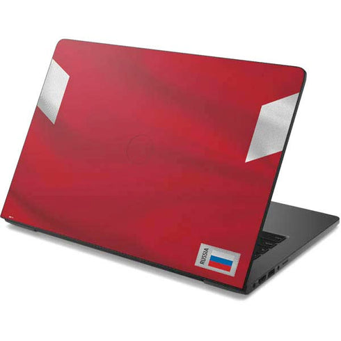 Russia Soccer Flag Dell Chromebook Skin